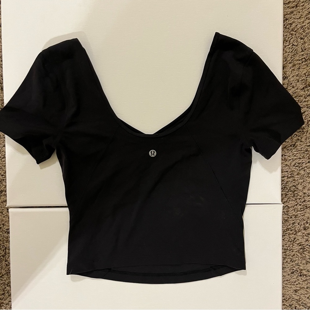 Lululemon align cropped short sleeve
